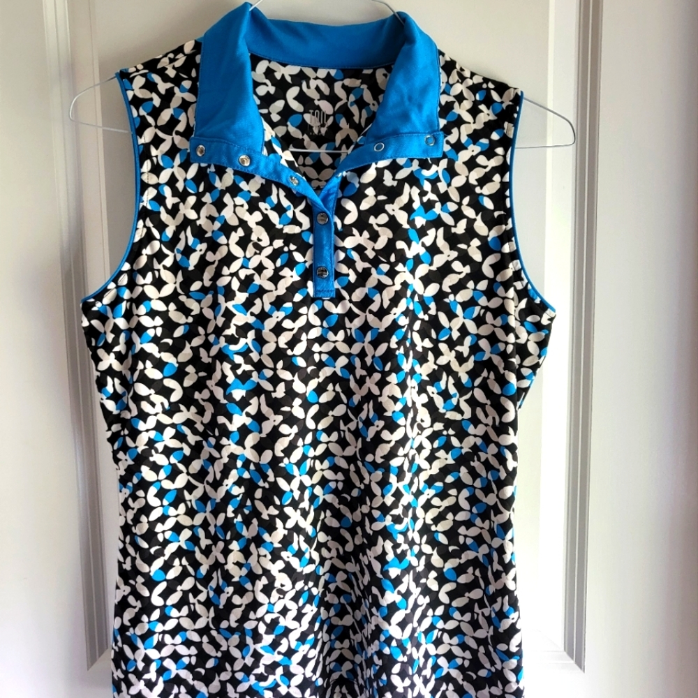 Tail Women's Sleeveless Golf shirt, Size M